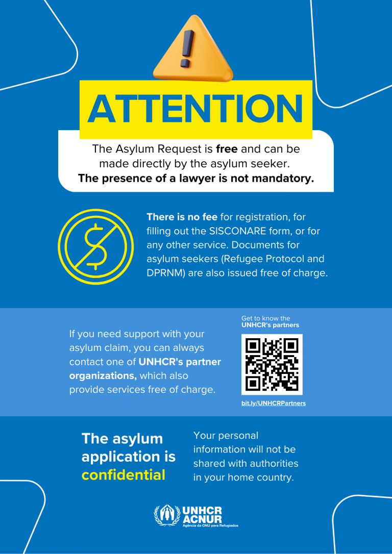 Asylum claim - UNHCR Brazil