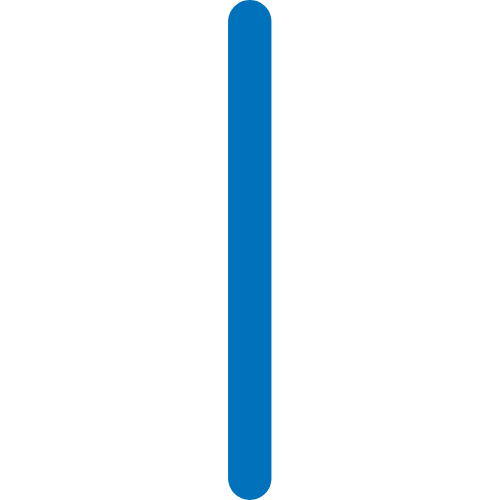 vertical blue line icon