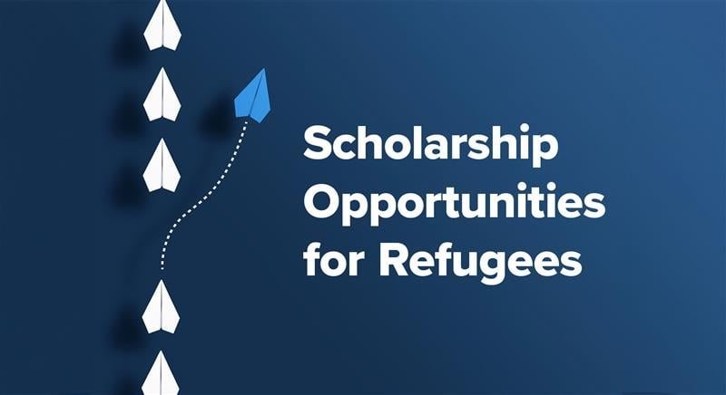 Scholarship opportunities for Refugees Banner
