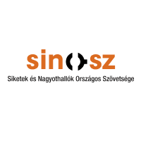 SINOSZ (Siketek es Nagyothallok Orszagos Szovetsege / National Association of the Deaf and Hard of Hearing) logo