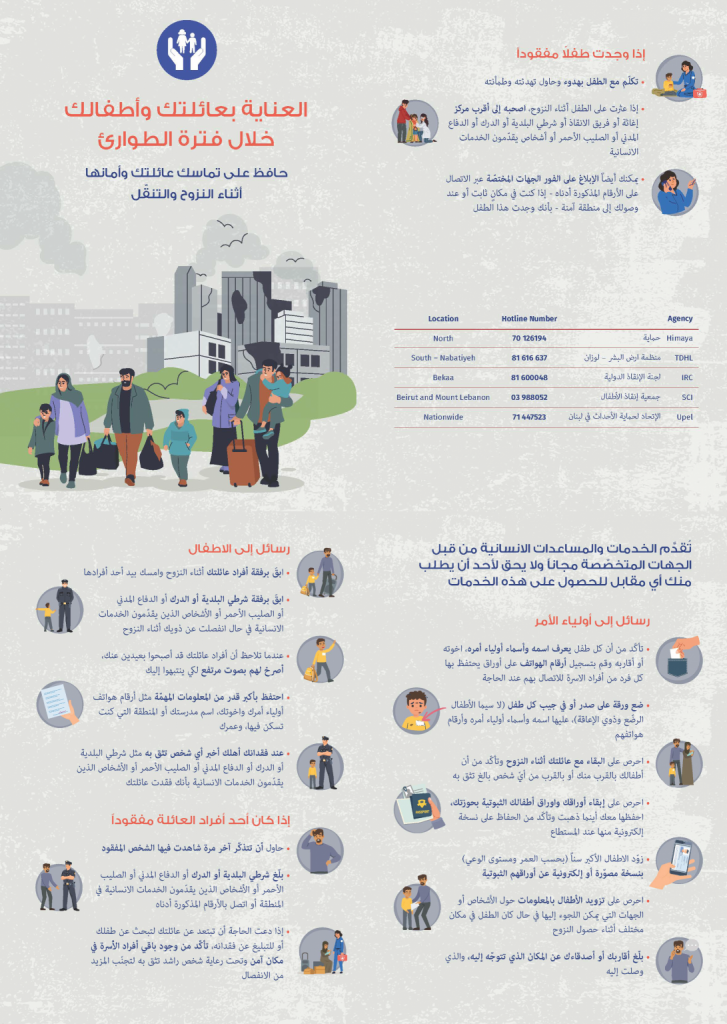 Flyer is related to text