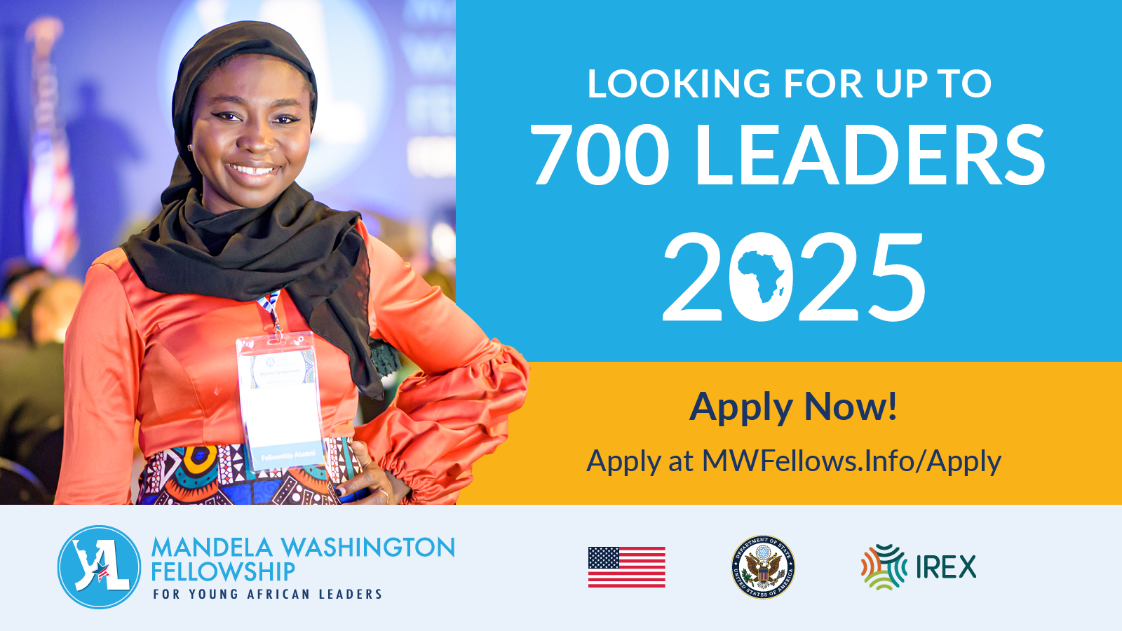 2025 Mandela Washington Fellowship Now Open UNHCR Rwanda