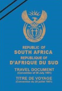 south africa refugee travel document