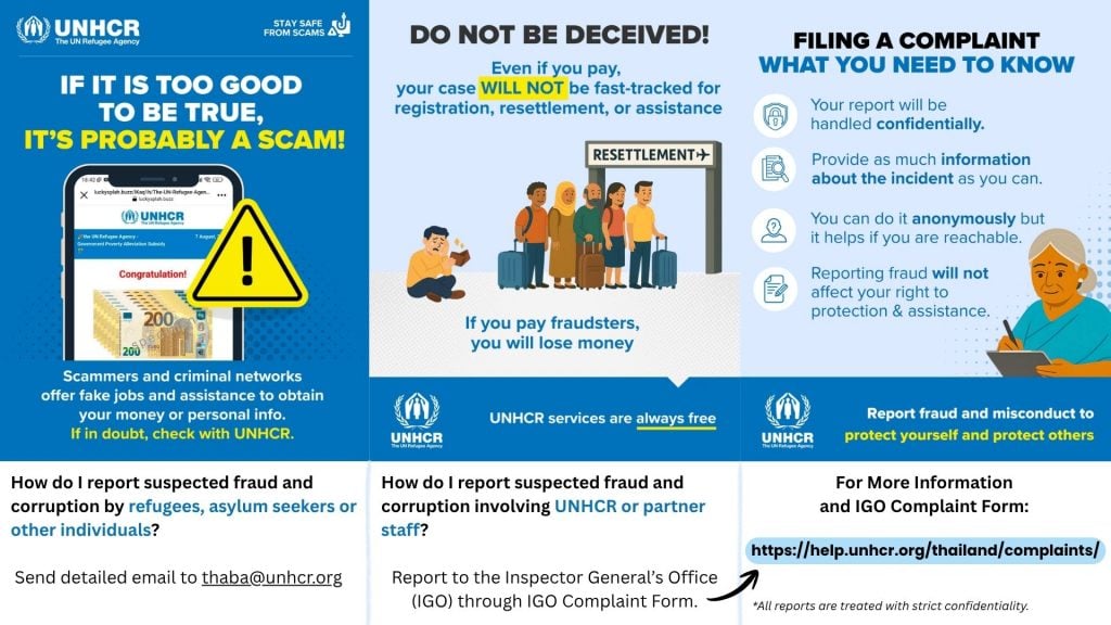 Your report will be treated with strict confidentiality!
