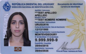 Cedula de identidad
