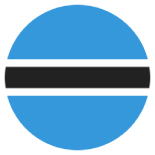 Flag: Botswana