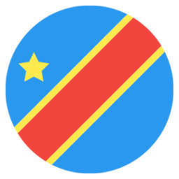 Flag: Congo, The Democratic Republic of the