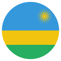 Flag: Ruanda